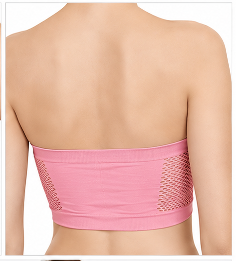 Strapless Tube Bra for Women | Breathable Solid Casual Innerwear
