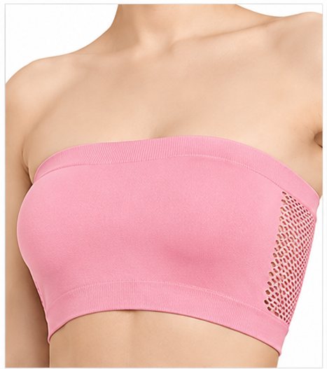 Strapless Tube Bra for Women | Breathable Solid Casual Innerwear