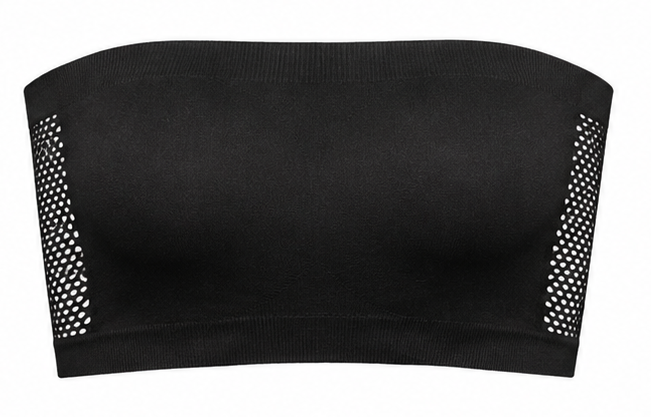 Women’s Tube Bra | Solid Breathable Hollow Design for Everyday Wear
