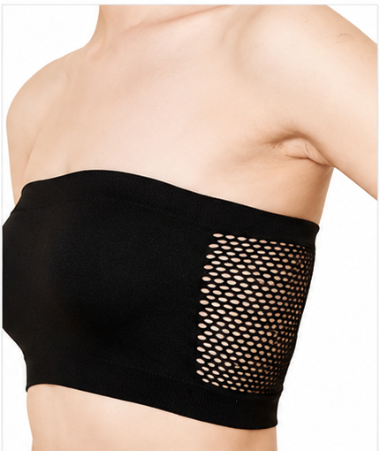 Women’s Tube Bra | Solid Breathable Hollow Design for Everyday Wear
