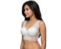 white Bralette Bra Full Coverage Lightly Padded | tashfi Mart