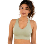 Grey Bold & Beauty Women's Sports Bra for Gym & Yoga Activewear