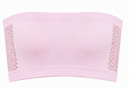 Solid Tube Bra for Women | Breathable Stretchable Strapless Top