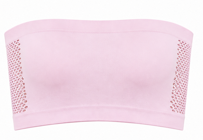 Solid Tube Bra for Women | Breathable Stretchable Strapless Top