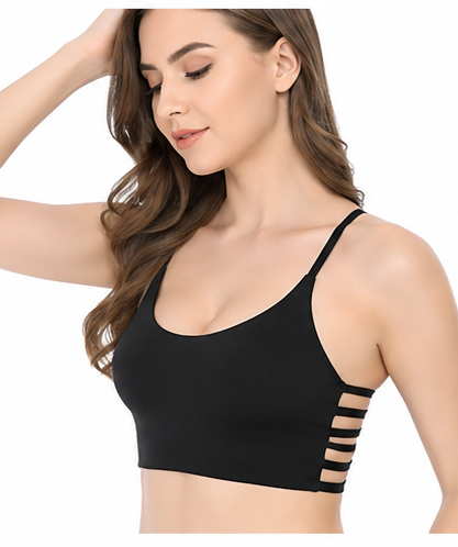 6-Strap Padded Bralette Bra for Women | Comfortable Everyday Innerwear