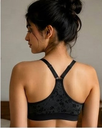 Women's Printed Padded Bra | Comfortable Everyday Bra
