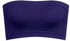 Women’s Breathable Tube Top Bra | Solid Hollow Design & Comfortable Fit