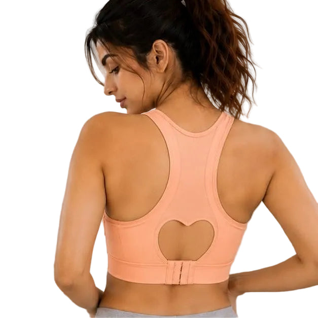 Bold & Beauty Women's Stretchable Racerback Sports Bra  Lightweight Activewear