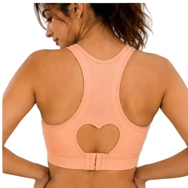 Bold & Beauty Women's Stretchable Racerback Sports Bra  Lightweight Activewear