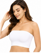 Women’s Strapless Bandeau Bra | Anti-Slip Support & Smooth Coverage
