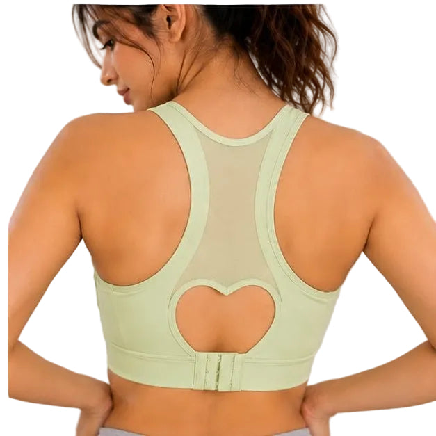 Bold & Beauty Women's Stretchable Racerback Sports Bra for Gym & Yoga