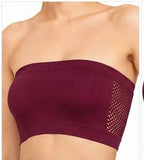 Women’s Tube Top Bra | Solid Stretchable Design for Casual Wear