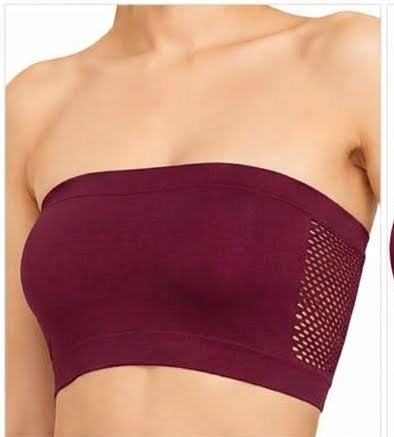 Women’s Tube Top Bra | Solid Stretchable Design for Casual Wear