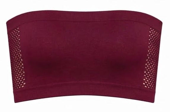 Women’s Tube Top Bra | Solid Stretchable Design for Casual Wear